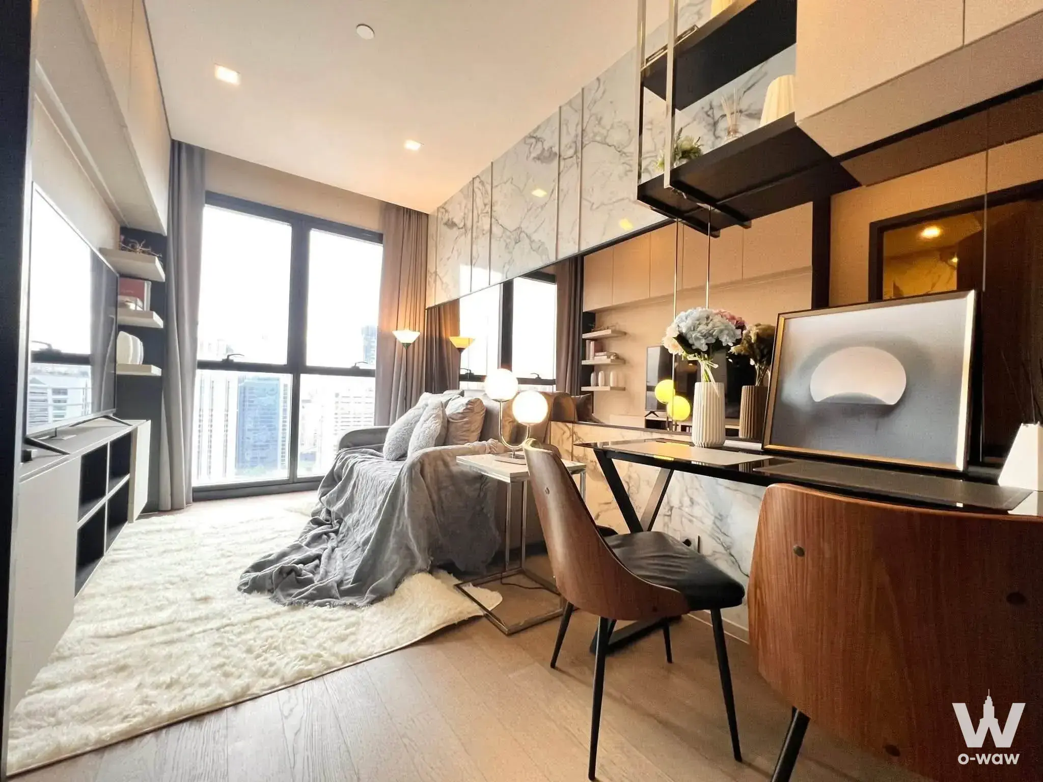 Condo with 1 bedroom for rent at Ashton Asoke — photo 4 of 4