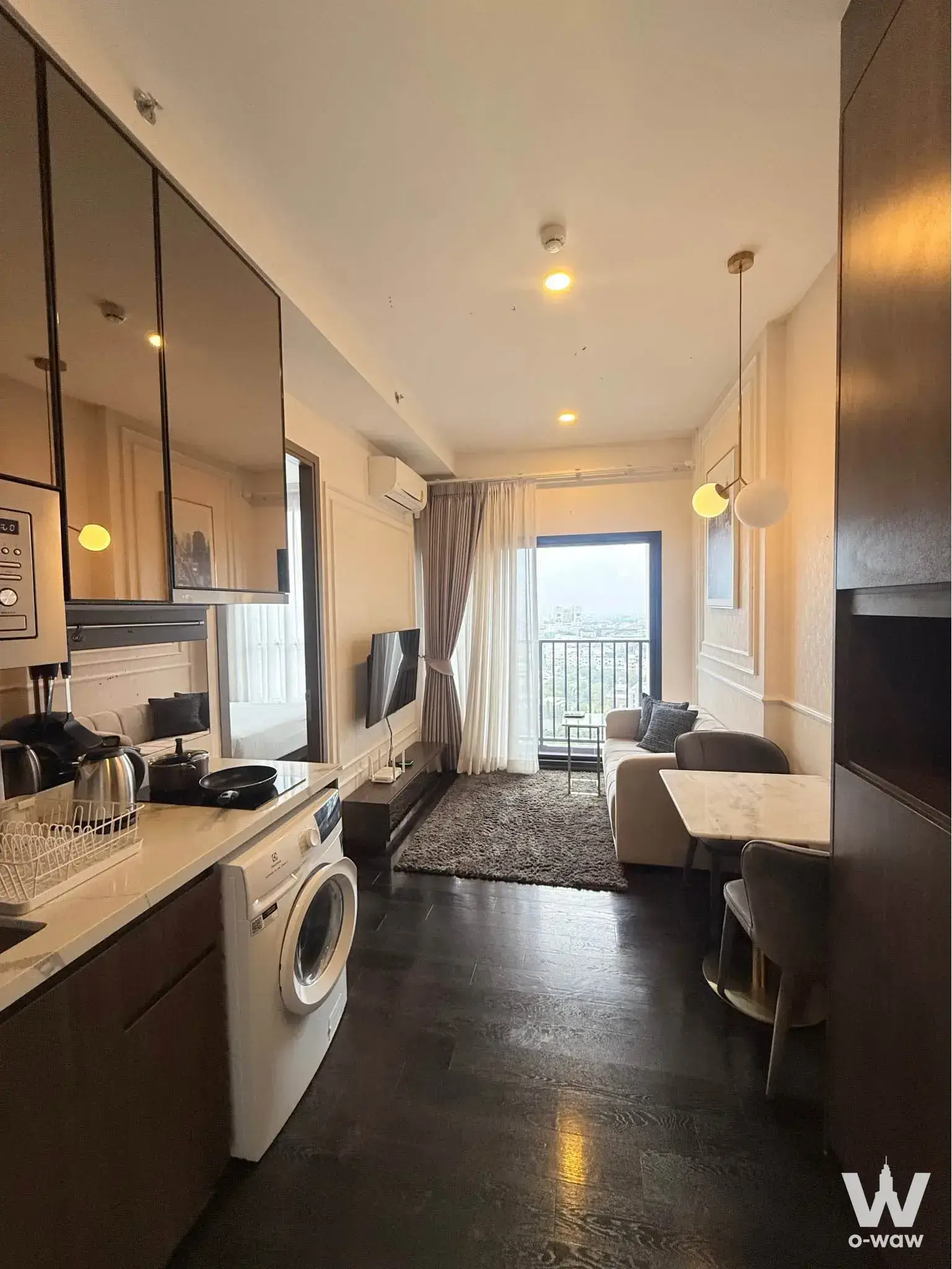 Condo with 1 bedroom for rent at Hampton Residence Thonglor — photo 2 of 5