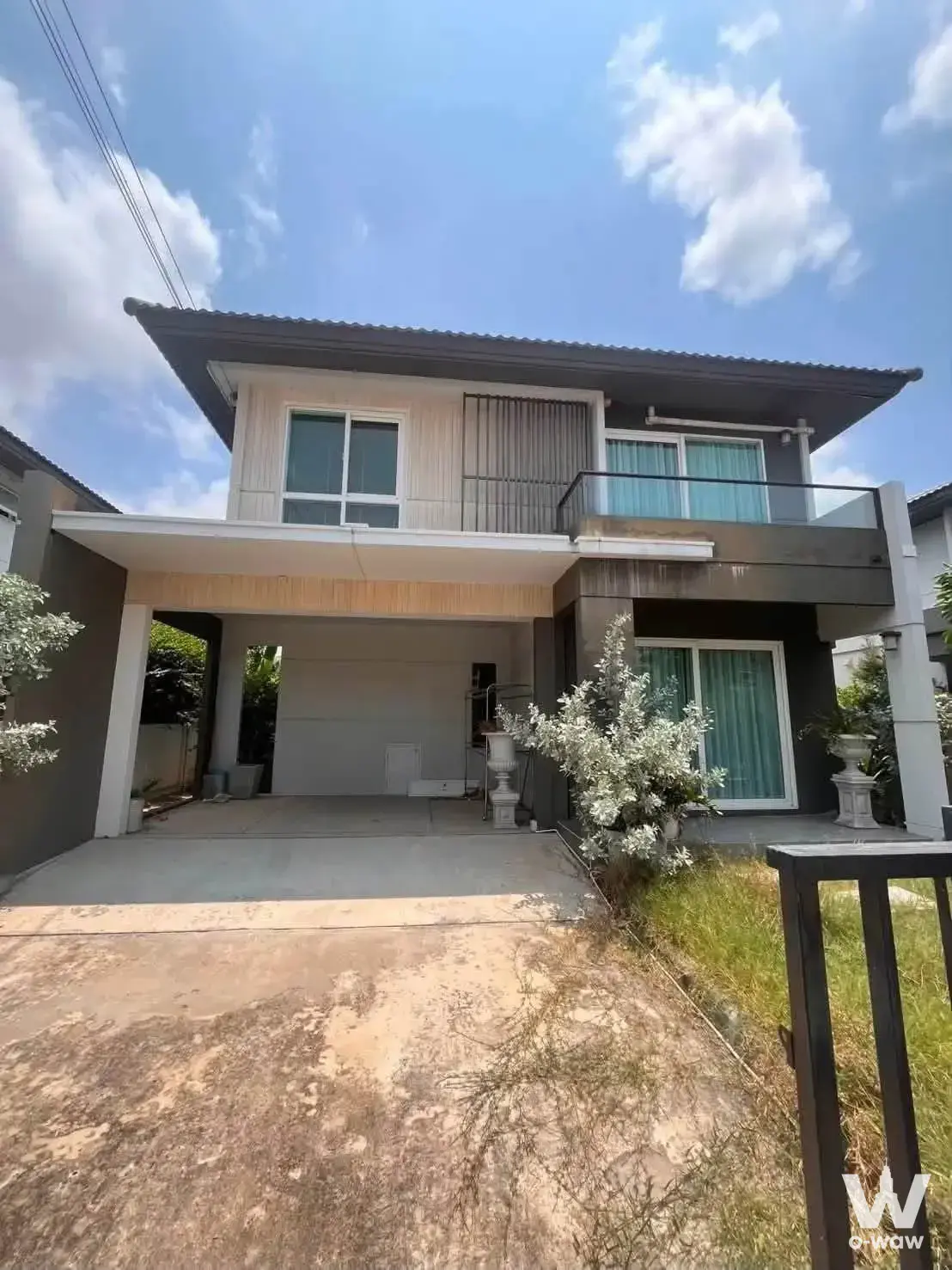 House with 3 bedrooms for rent at Soi Lat Krabang 54 (Wat Si Warin Noi Soi), Bang Bo, Samut Prakan — photo 1 of 6