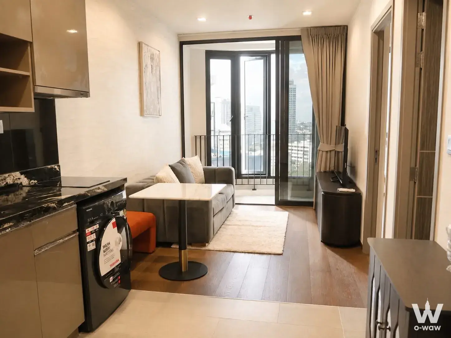 Condo with 1 bedroom for rent at Ideo Q Victory — photo 1 of 4
