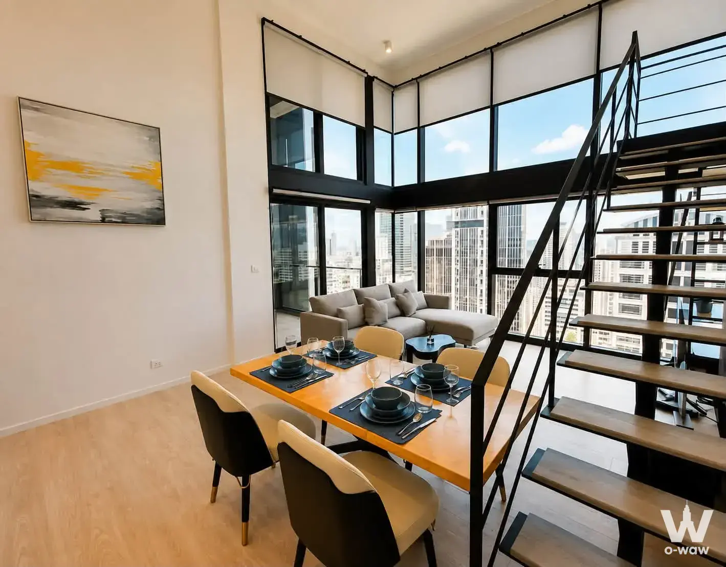 Condo with 2 bedrooms for rent at The Lofts Silom by Raimon Land — photo 4 of 5