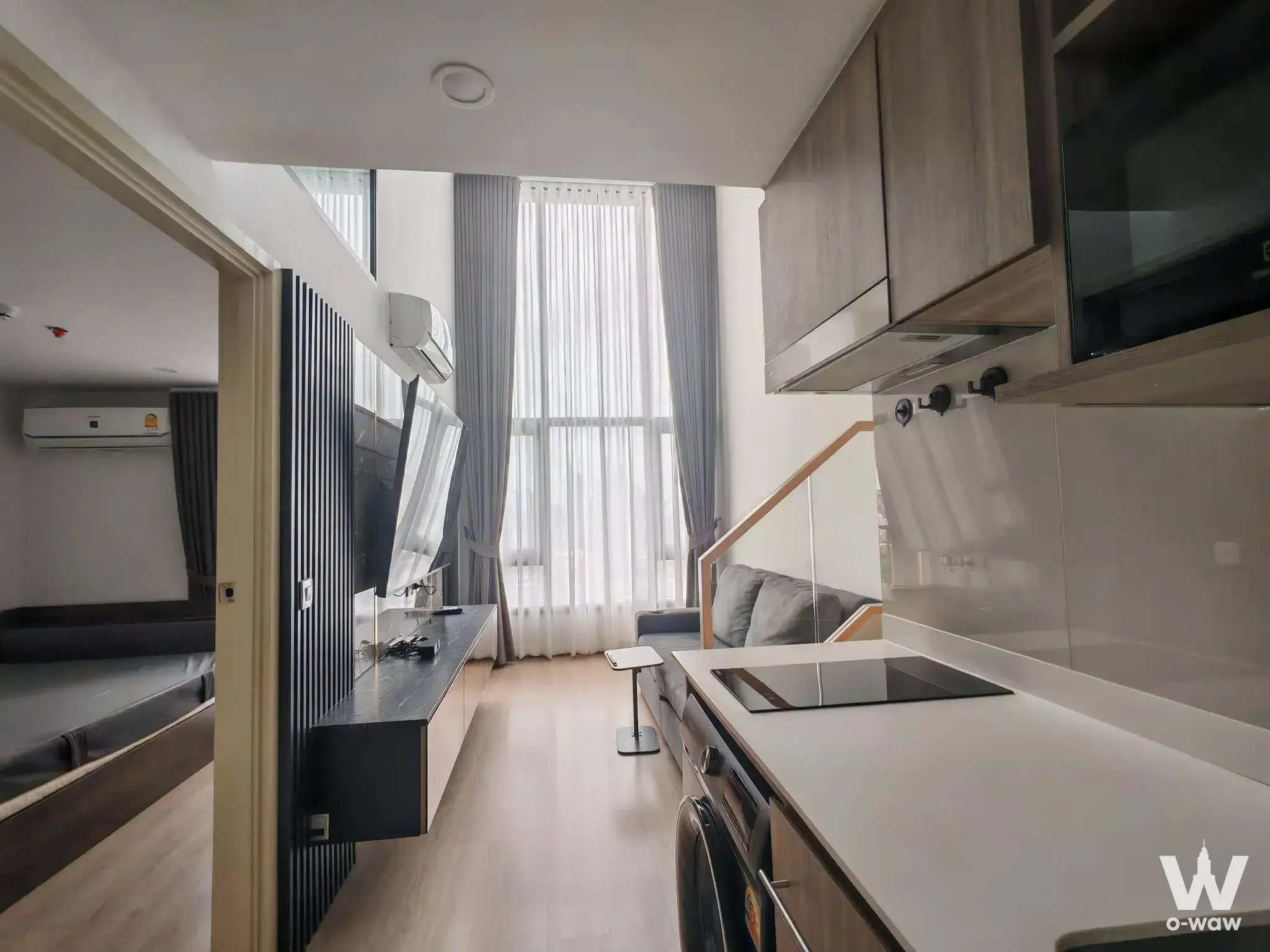 Condo with 2 bedrooms for rent at Life Rama 4 - Asoke — photo 1 of 3