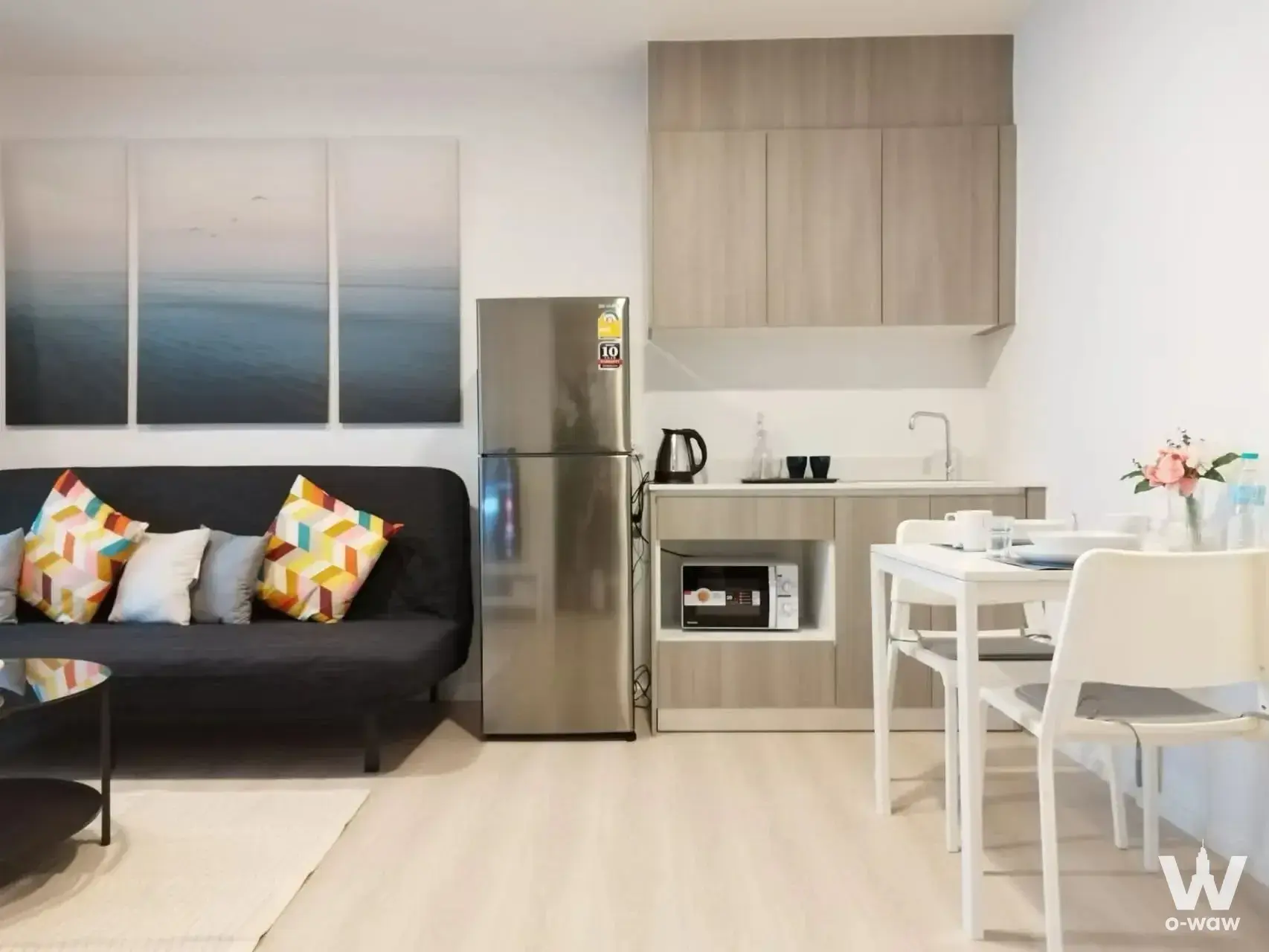 Condo with 1 bedroom for rent at A Space Condominium — photo 3 of 5