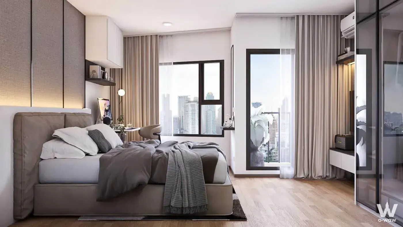 Condo with 1 bedroom for rent at Life Rama 4 - Asoke — photo 1 of 5