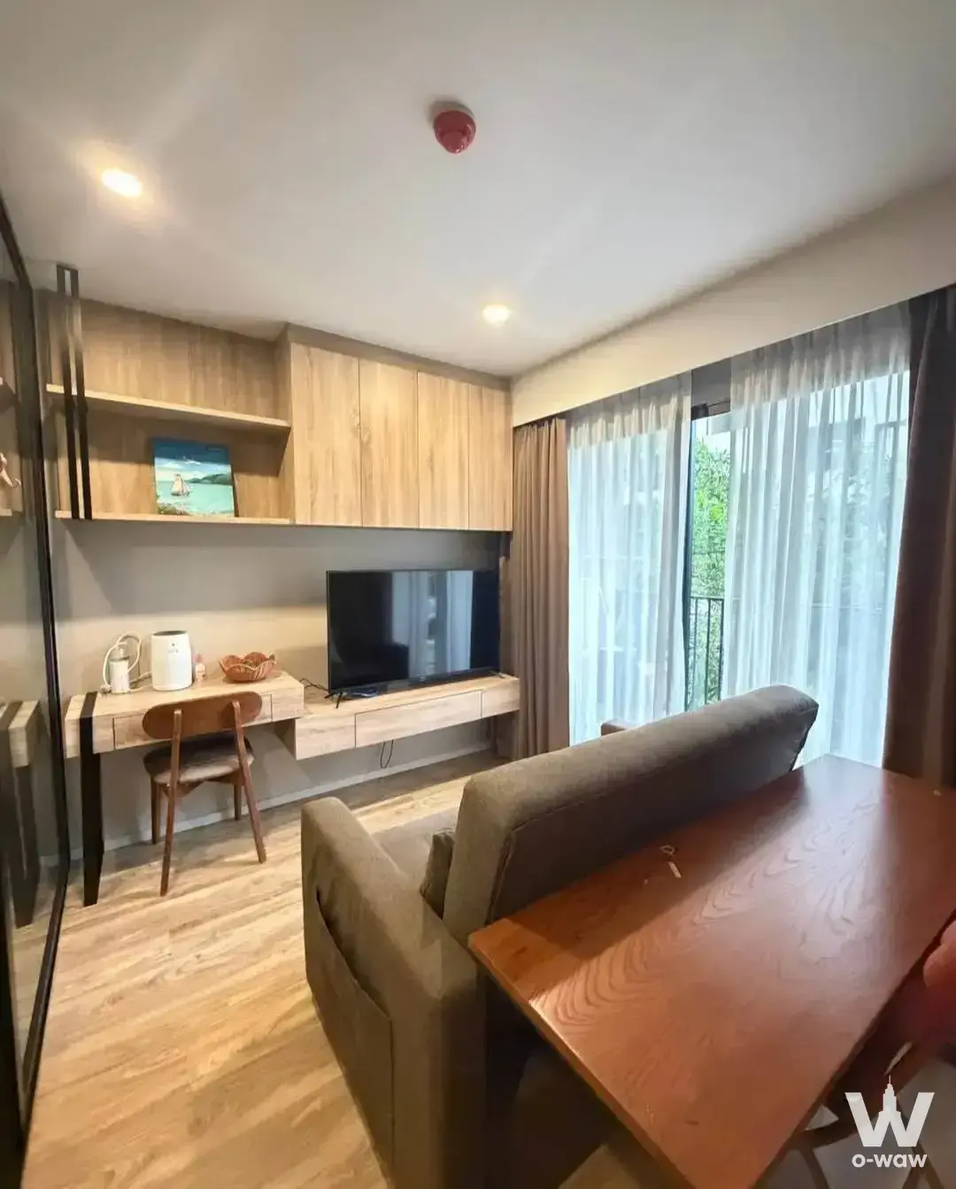 Condo with 1 bedroom for rent at Blossom Condo Sathon-Charoen Rat — photo 3 of 5
