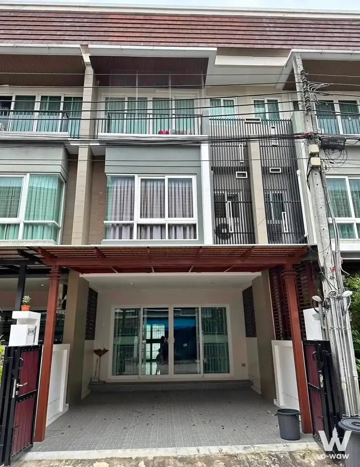 Townhouse with 3 bedrooms for rent at URBAN SATHORN (Marcopolo Villa) — photo 1 of 5