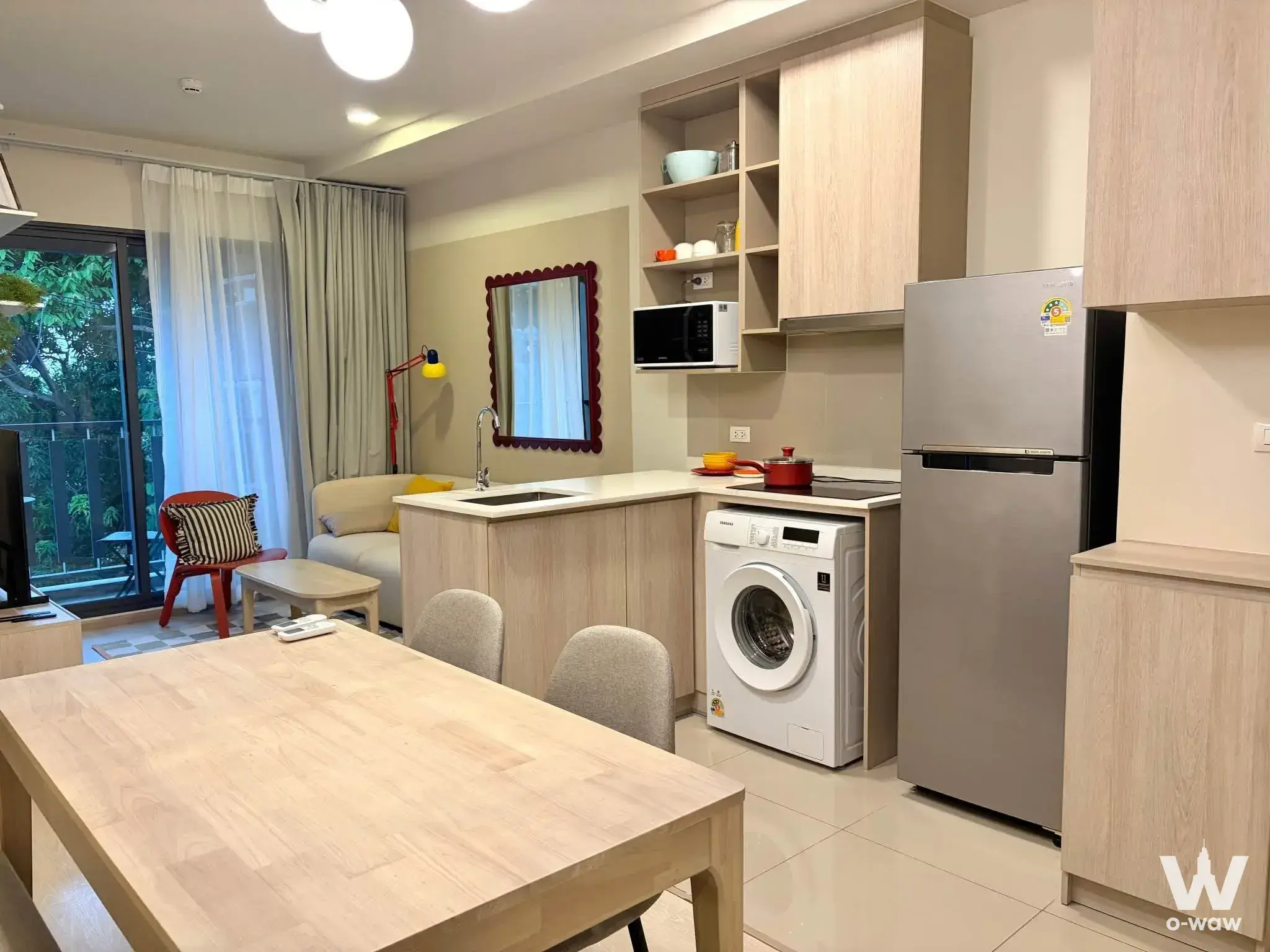 Condo with 2 bedrooms for rent at PYNN Pridi 20 — photo 2 of 5
