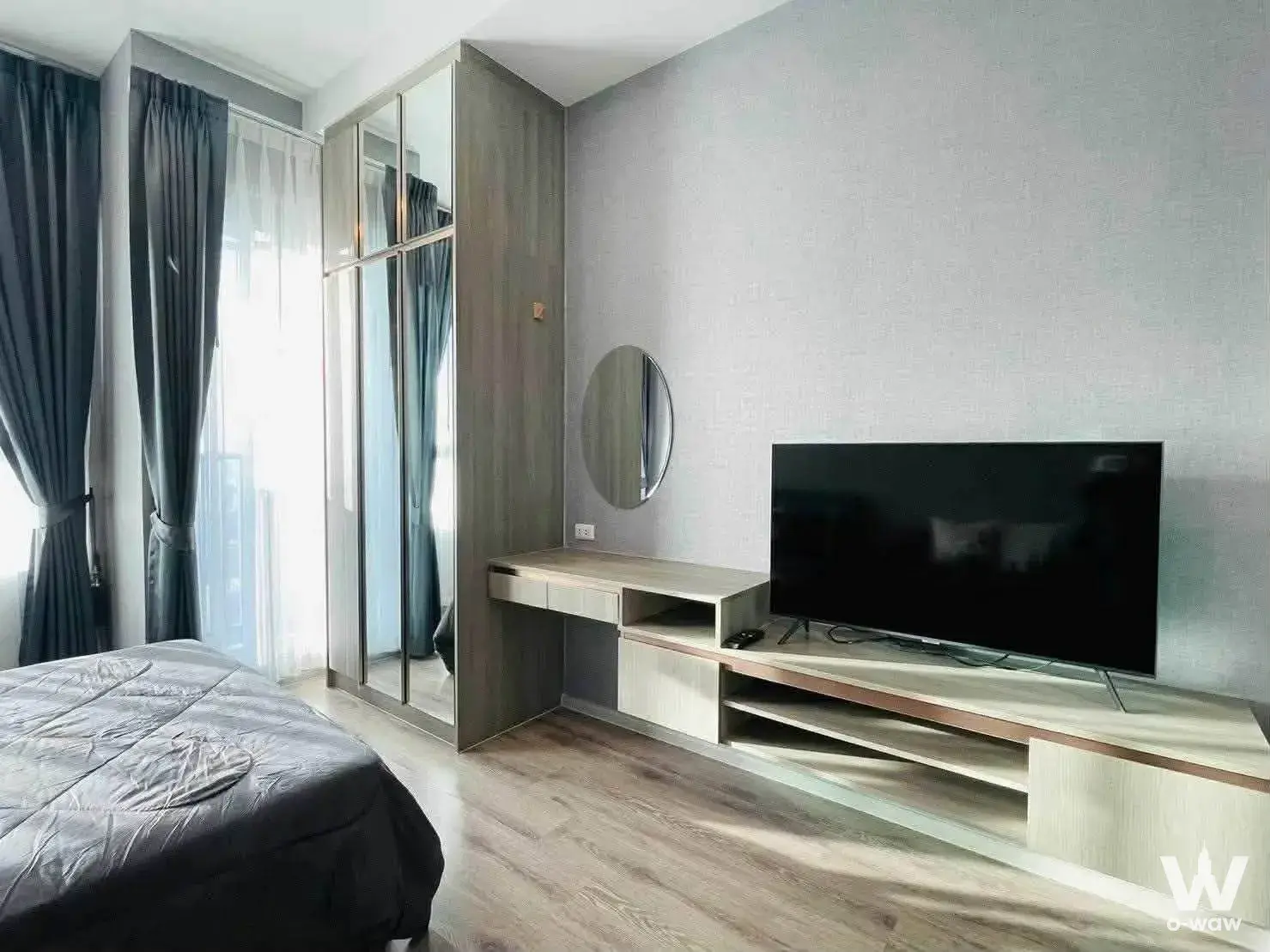 Condo with 1 bedroom for rent at KnightsBridge Collage - Ramkhamhaeng — photo 2 of 5