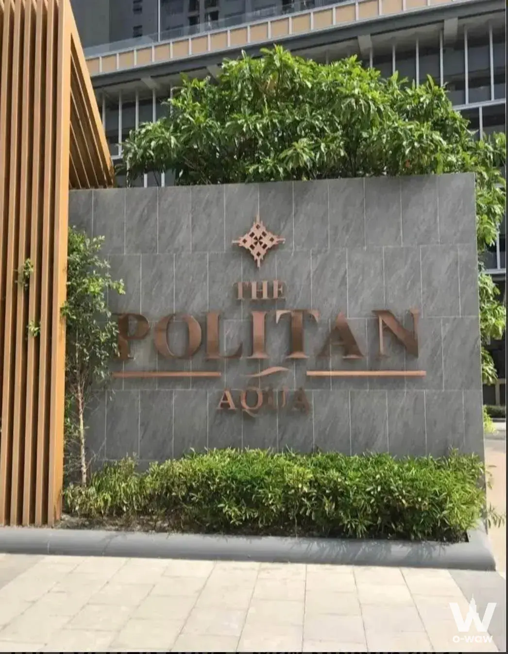 Condo with 1 bedroom for rent at The Politan Aqua — photo 2 of 5