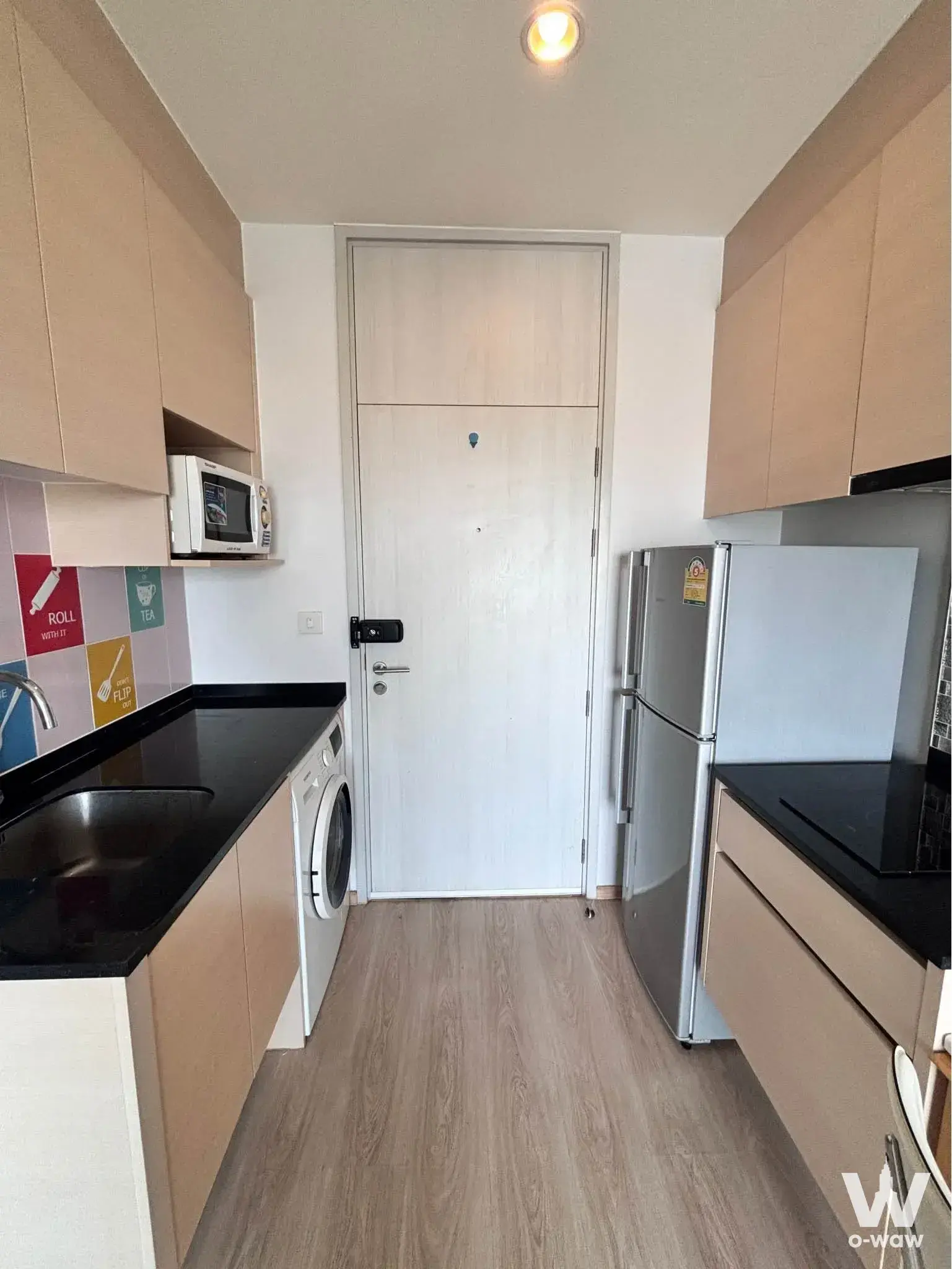 Condo with 1 bedroom for rent at Noble Revolve Ratchada 2 — photo 3 of 5
