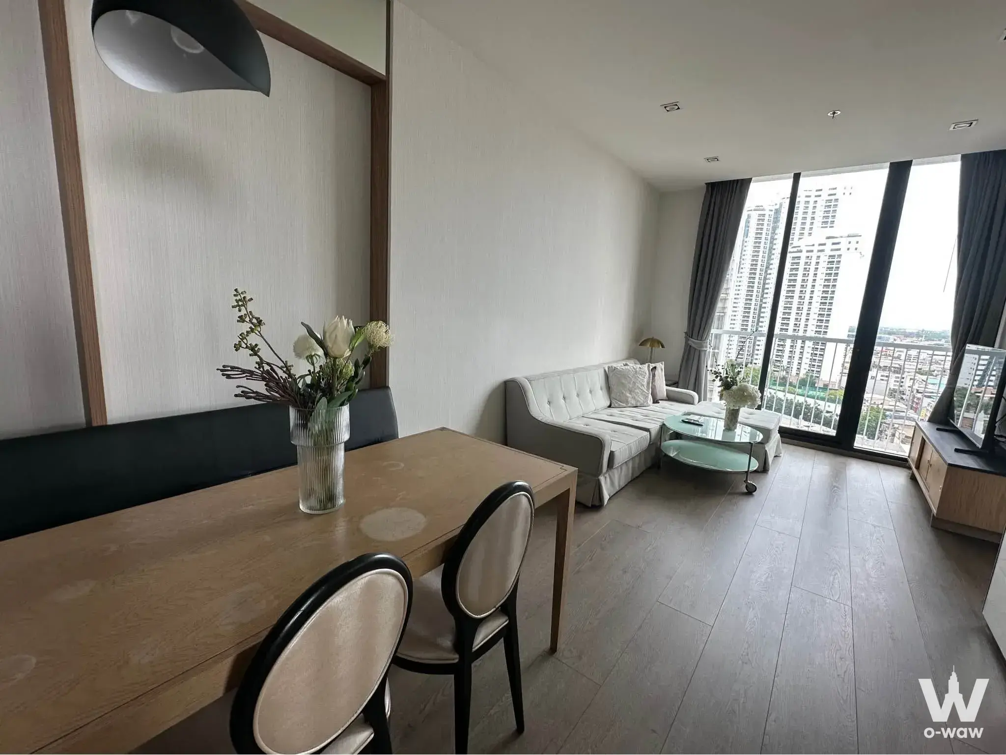 Condo with 2 bedrooms for rent at Park Origin Phrom Phong — photo 4 of 5