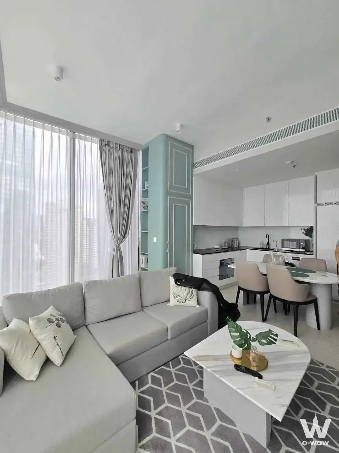 Condo with 1 bedroom for rent at Tait Sathorn 12 — photo 2 of 3