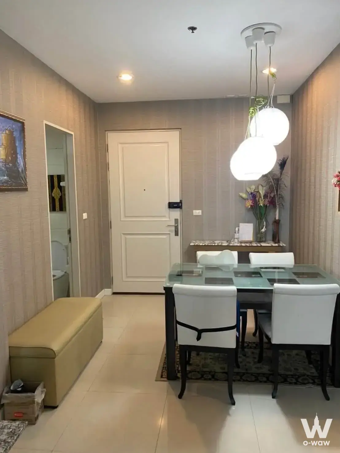 Condo with 2 bedrooms for rent at Q House Condo Sathon — photo 3 of 5