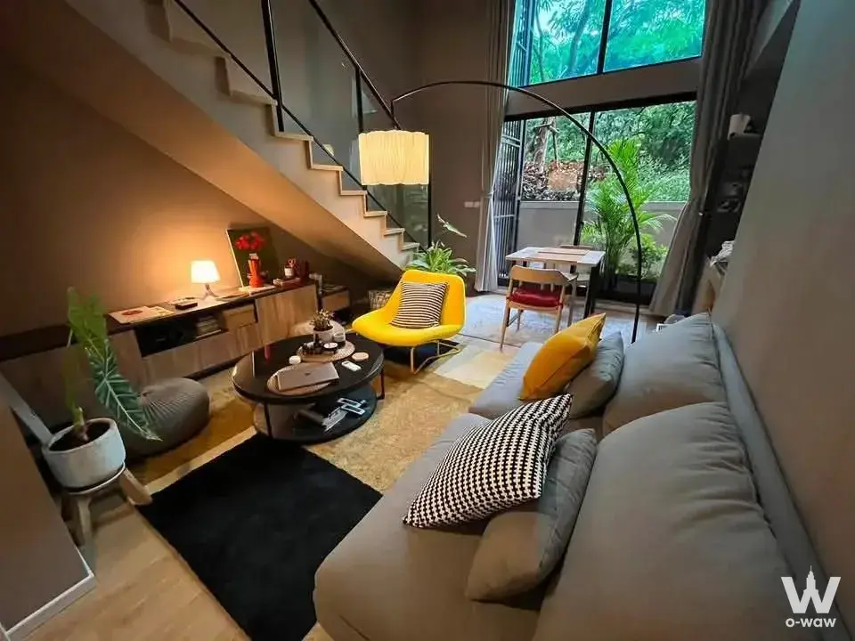 Condo with 1 bedroom for rent at Blossom Condo Sathon-Charoen Rat — photo 3 of 5