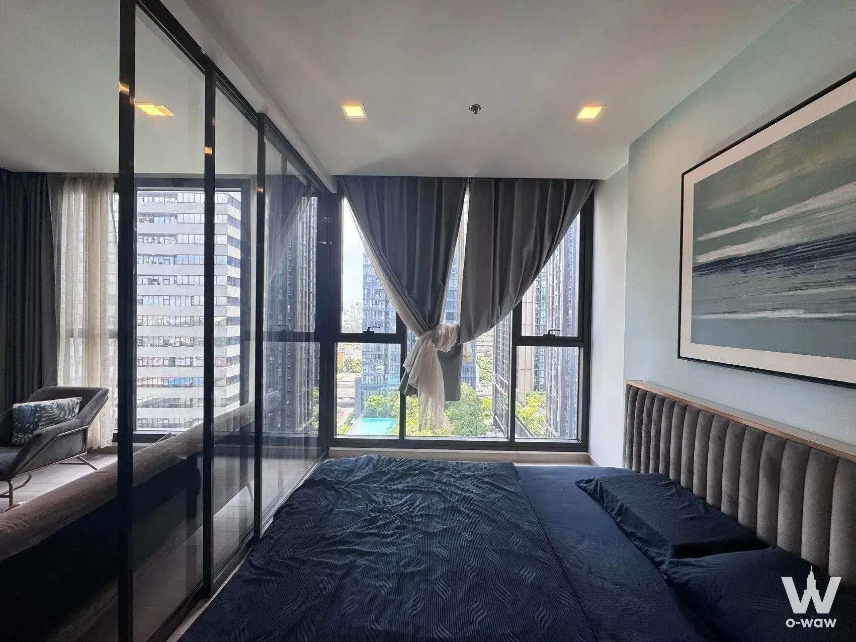 Condo with 1 bedroom for rent at One9Five Asoke - Rama 9 — photo 4 of 6