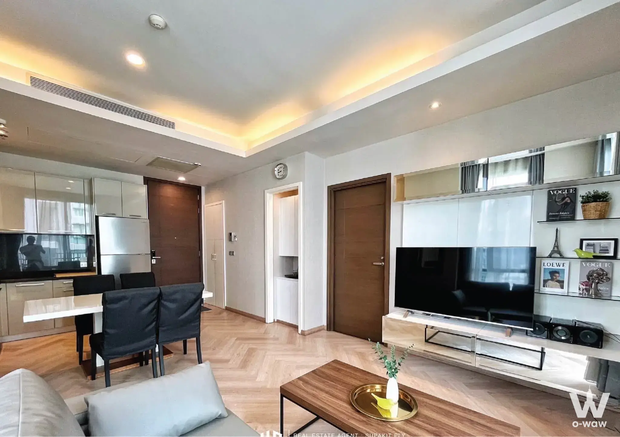 Condo with 1 bedroom for rent at Quattro by Sansiri — photo 2 of 4