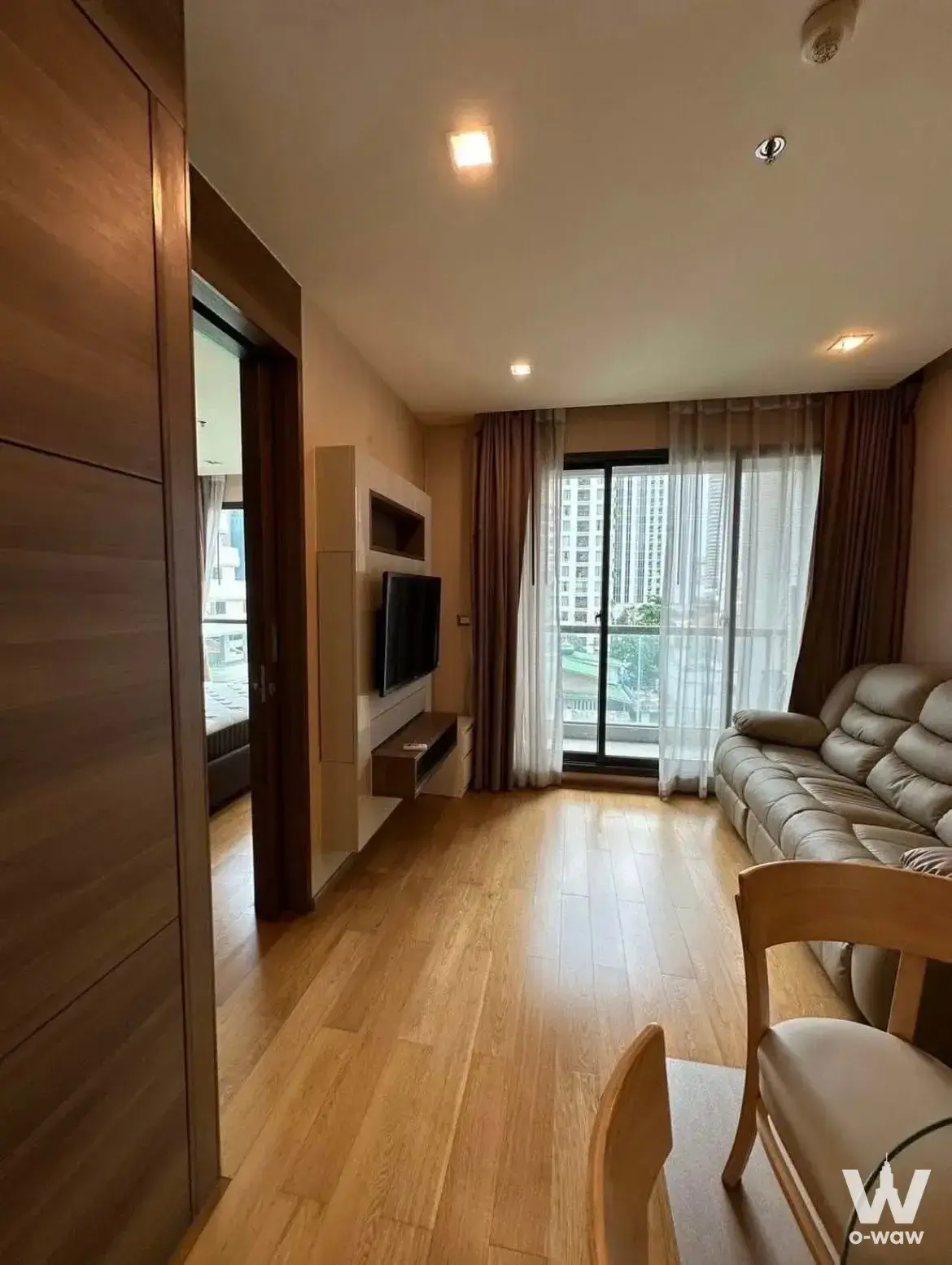 Condo with 1 bedroom for rent at The Address Sathon — photo 1 of 5