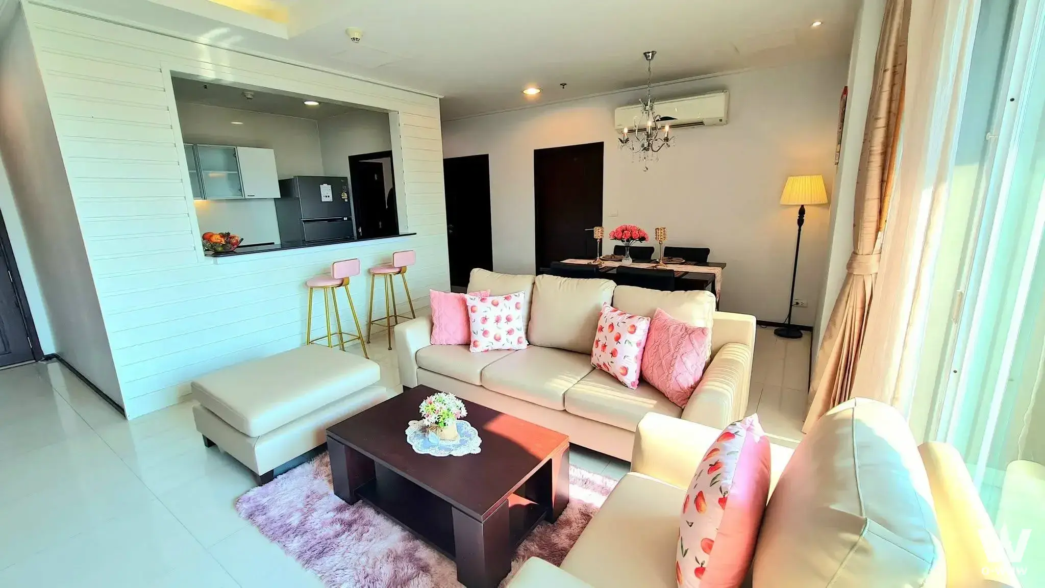 Condo with 2 bedrooms for rent at Piyathip Place Serviced Apartment — photo 3 of 5
