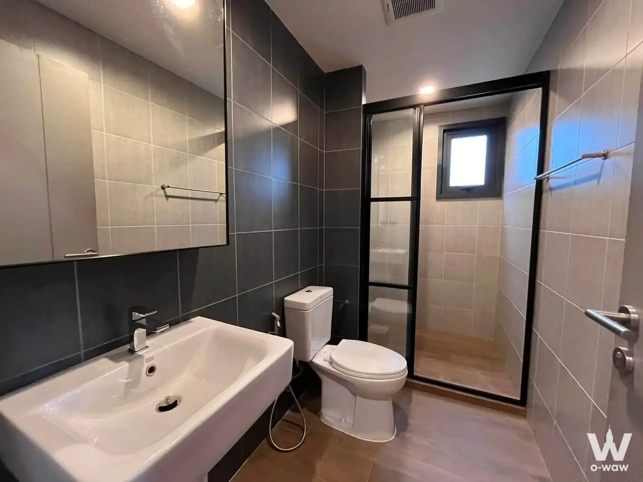Condo with 2 bedrooms for rent at THE BASE Garden Rama 9 — photo 1 of 5