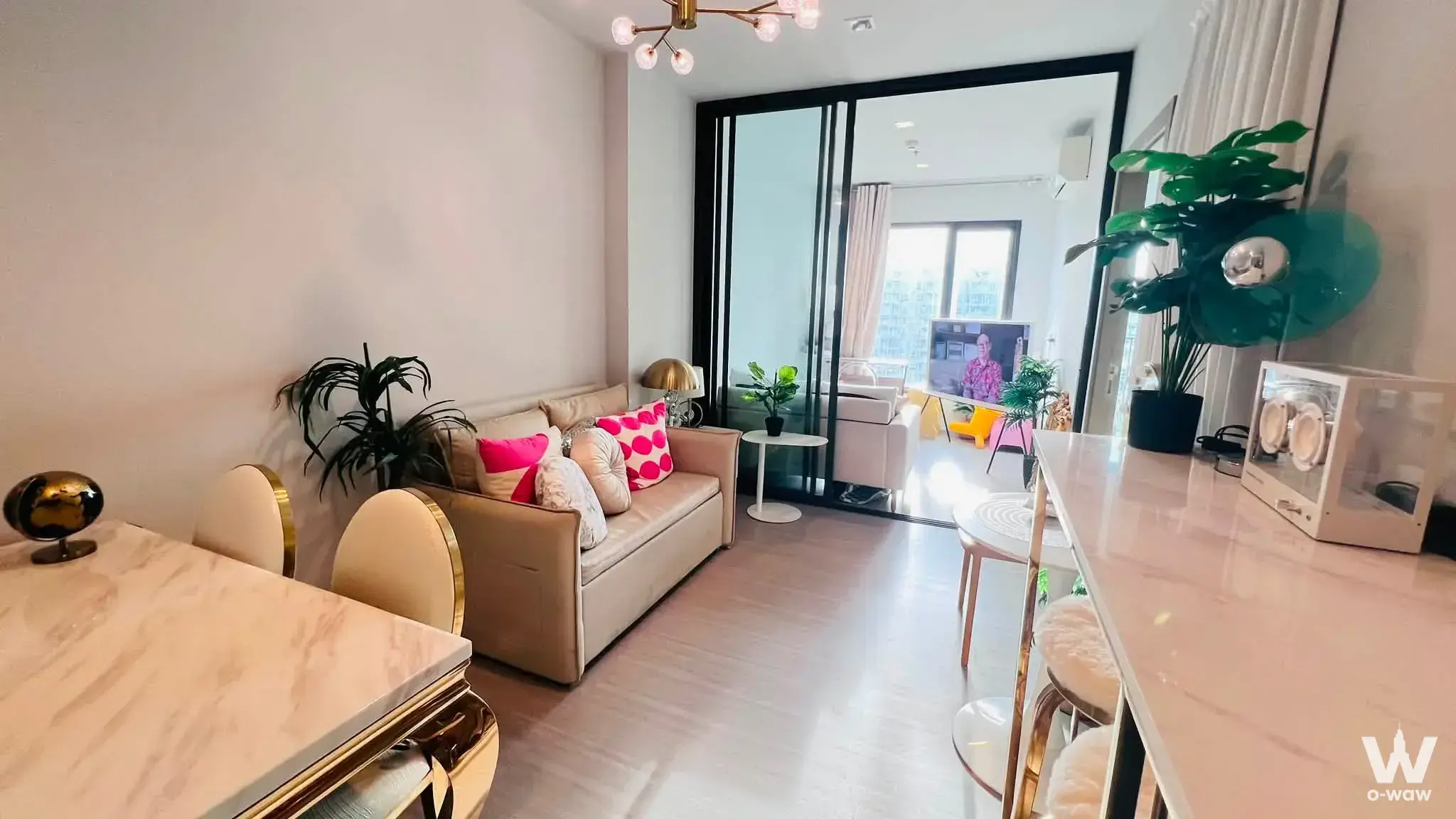 Condo with 2 bedrooms for rent at Life Asoke - Rama 9 — photo 4 of 5