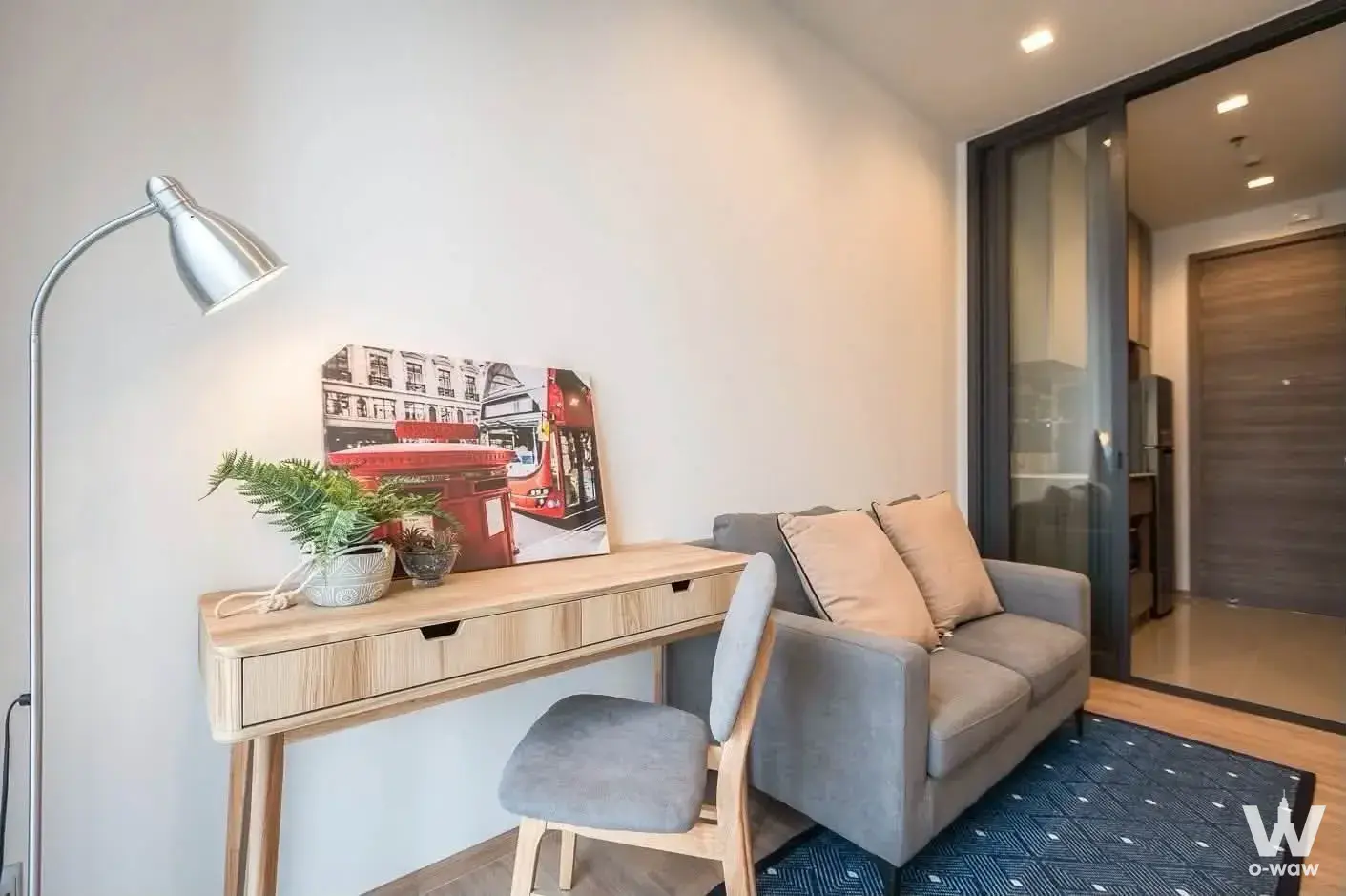 Condo with 1 bedroom for rent at THE LINE Phahon-Pradipat — photo 2 of 5