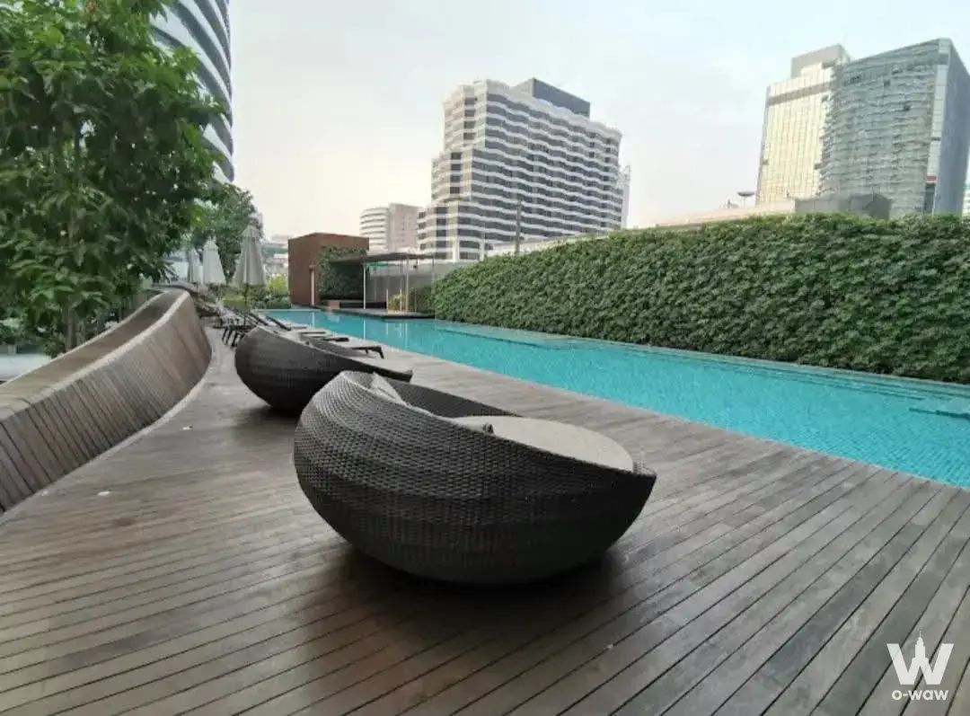 Condo with 1 bedroom for rent at Magnolias Ratchadamri Boulevard — photo 2 of 5
