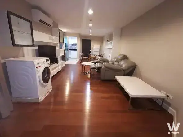Condo with 3 bedrooms for rent at Belle Grand Rama 9 — photo 1 of 5