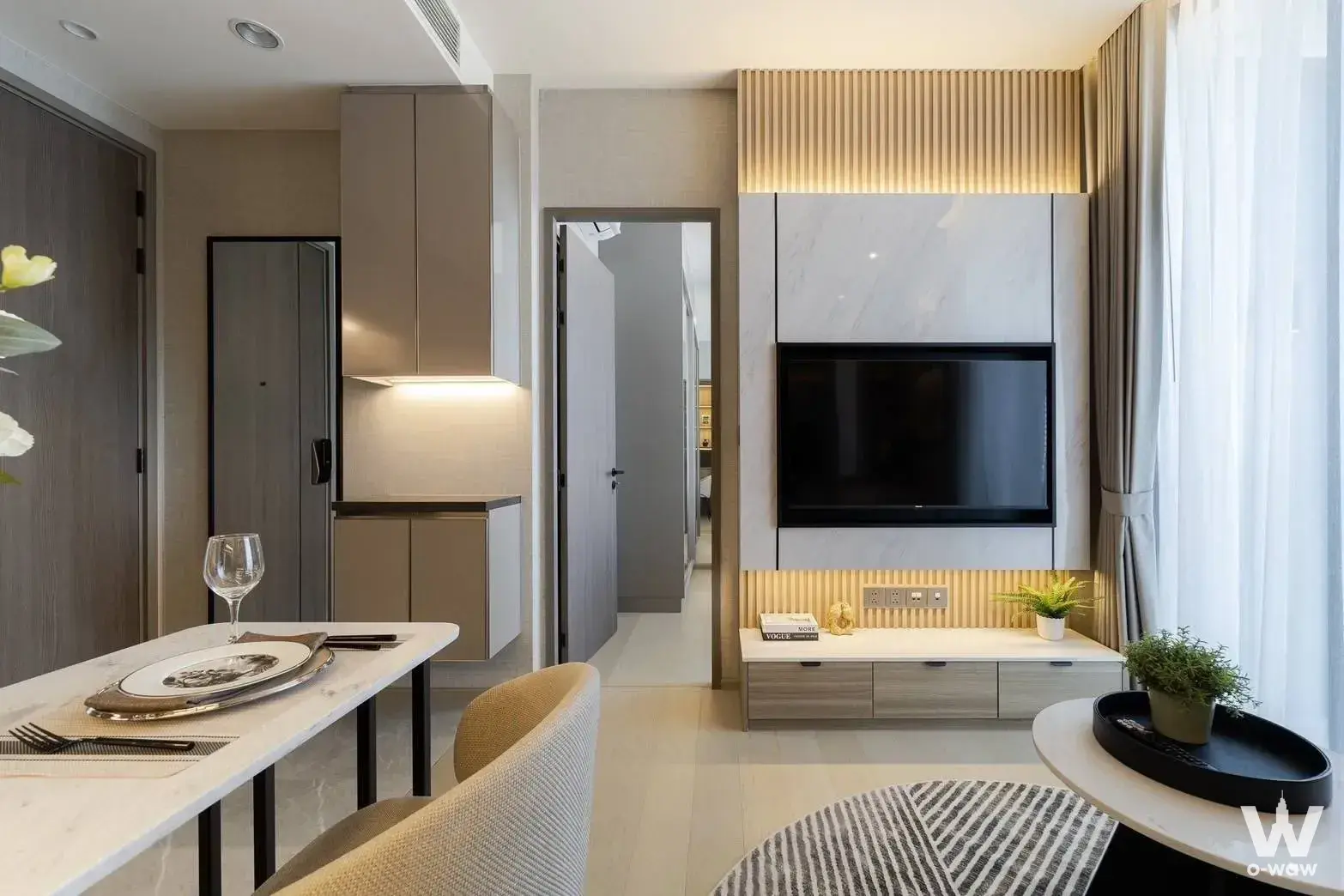 Condo with 1 bedroom for rent at THE EXTRO Phayathai-Rangnam | ดิ เอ็กซ์โทร พญาไท-รางน้ำ — photo 2 of 5