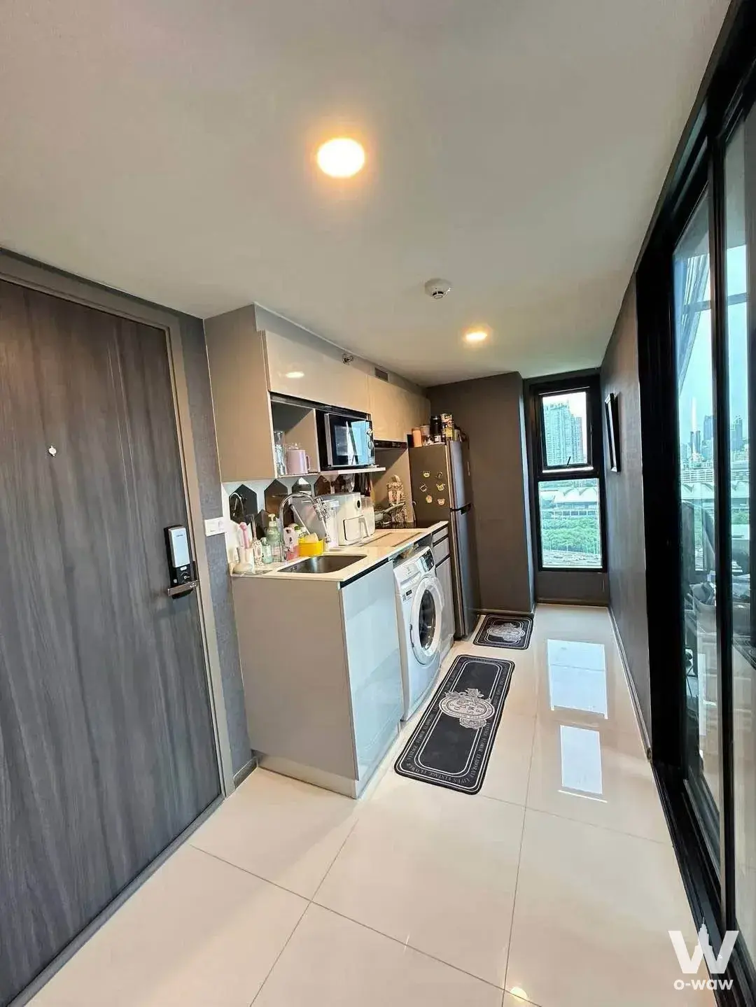 Condo with 2 bedrooms for rent at KnightsBridge Space Rama 9 — photo 5 of 5