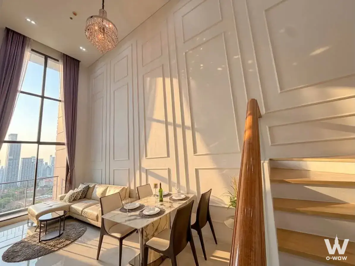 Condo with 2 bedrooms for rent at Villa Asoke Condominium — photo 2 of 5