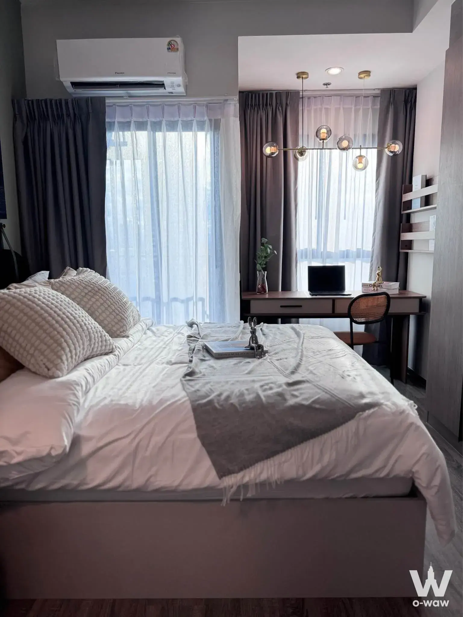 Condo with 1 bedroom for rent at Ideo Ramkhamhaeng Lamsali Station — photo 1 of 5