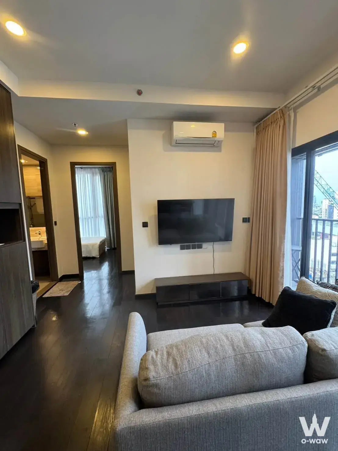 Condo with 2 bedrooms for rent at Park​ Origin​ Thonglor — photo 1 of 5