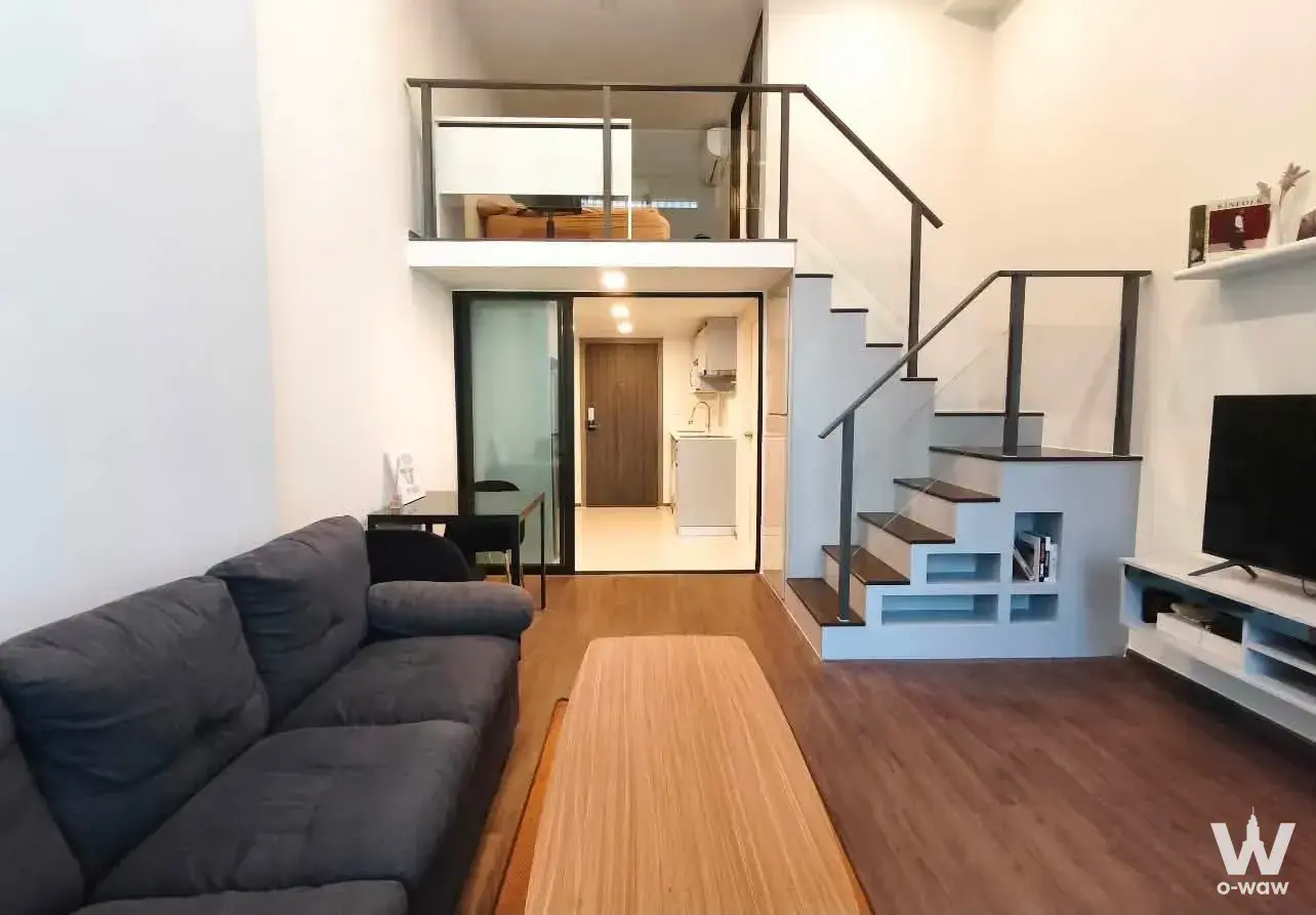 Condo with 1 bedroom for rent at KnightsBridge Space Rama 9 — photo 4 of 5