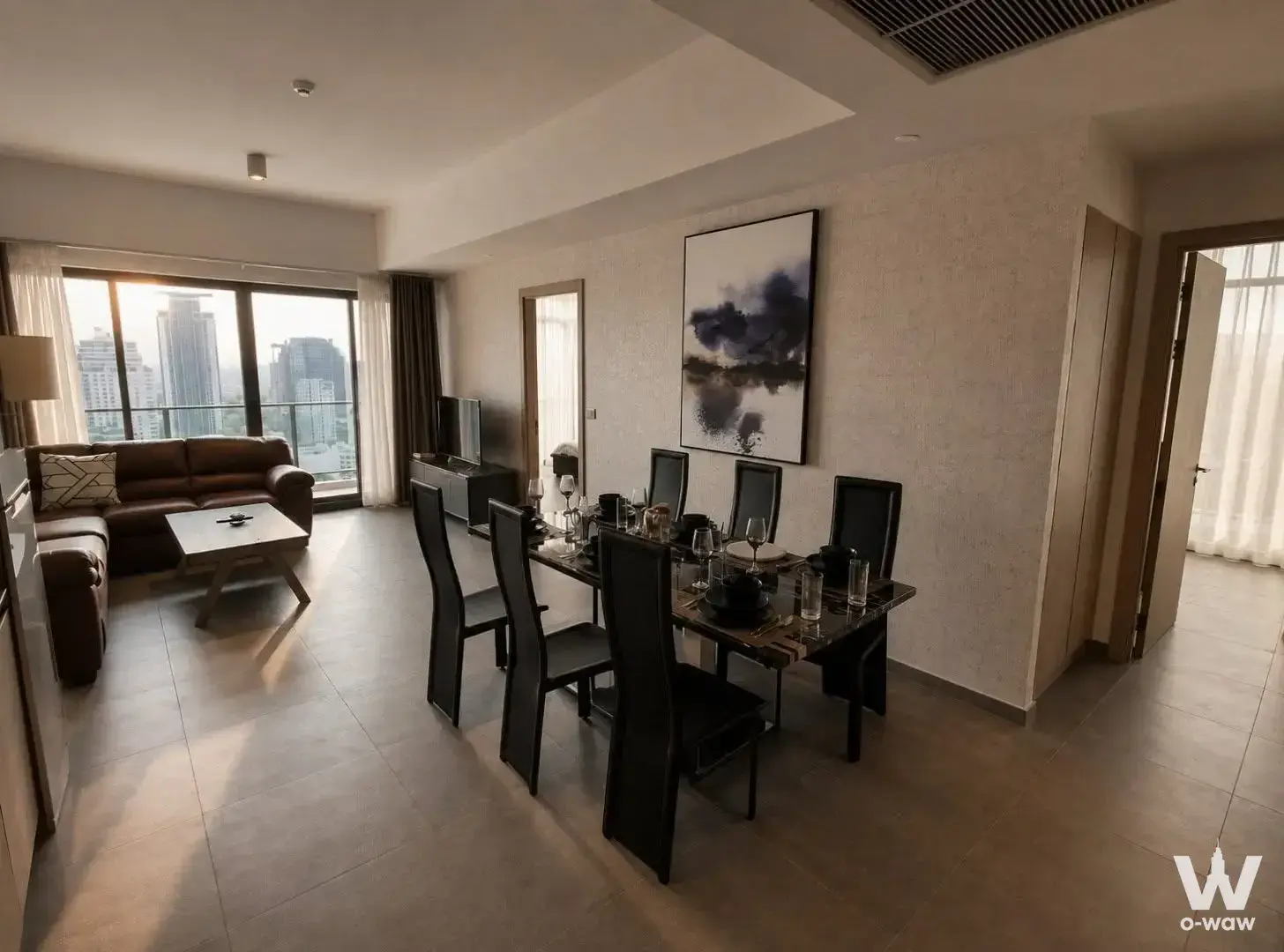 Condo with 2 bedrooms for rent at The Lofts Asoke — photo 4 of 5