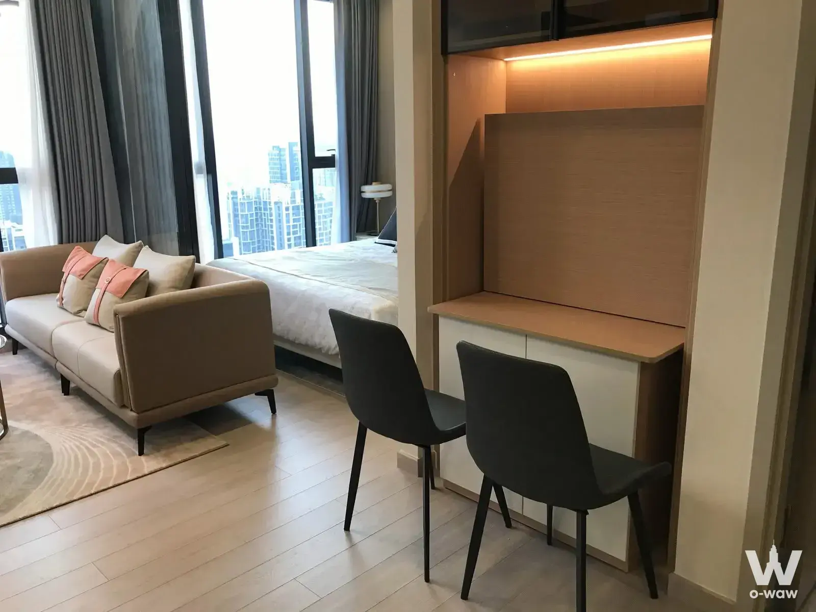 Condo with 1 bedroom for rent at One9Five Asoke - Rama 9 — photo 4 of 4