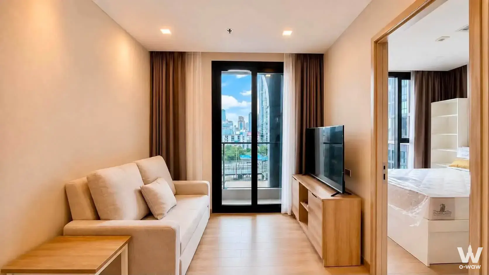 Condo with 1 bedroom for rent at One9Five Asoke - Rama 9 — photo 1 of 5
