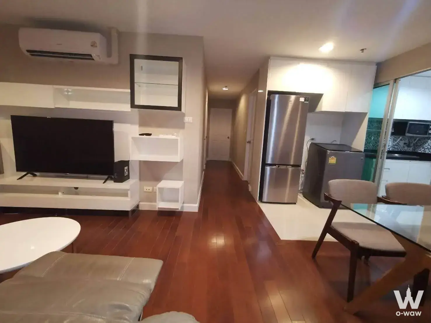 Condo with 3 bedrooms for rent at Belle Grand Rama 9 — photo 2 of 5