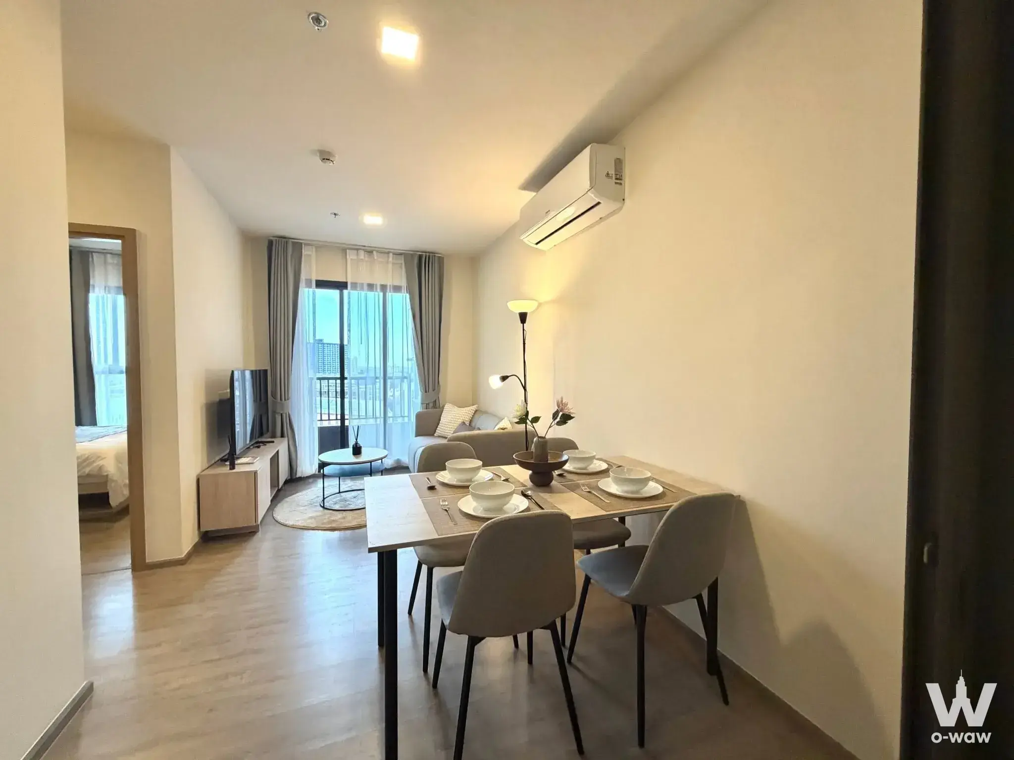 Condo with 2 bedrooms for rent at NIA by Sansiri — photo 2 of 5