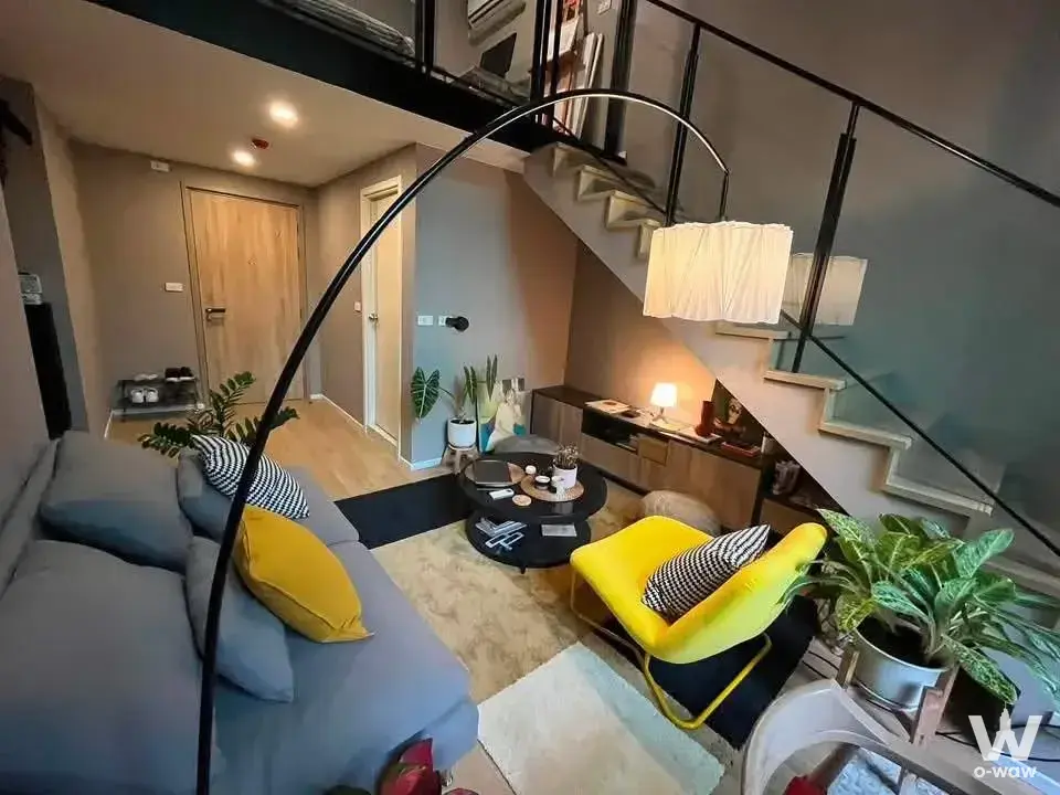 Condo with 1 bedroom for rent at Blossom Condo Sathon-Charoen Rat — photo 2 of 5