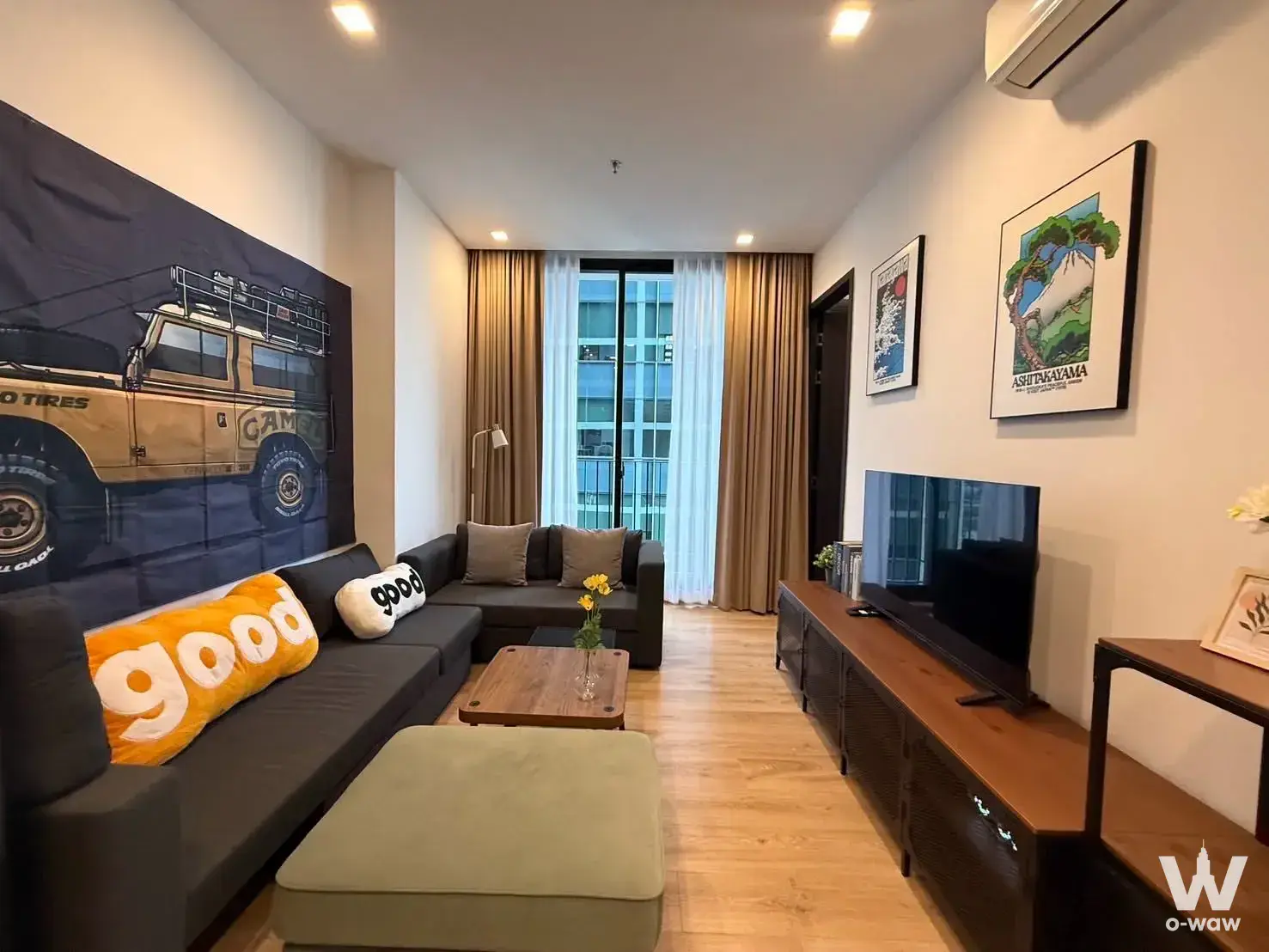 Condo with 2 bedrooms for rent at Noble Around Ari — photo 1 of 5