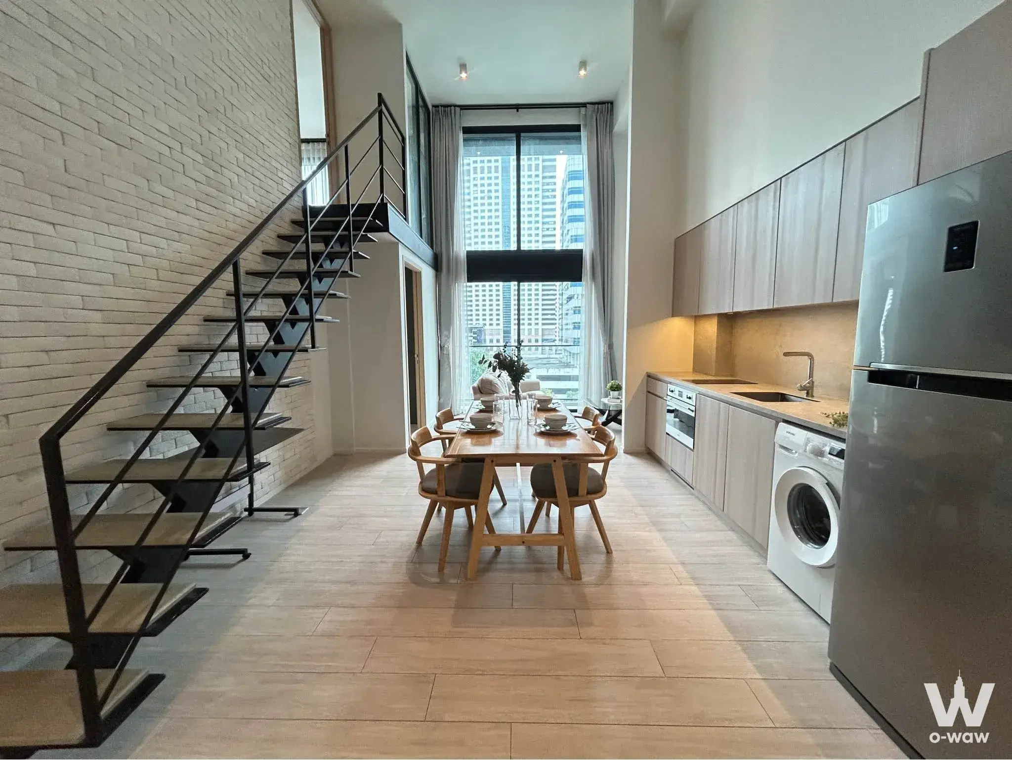 Condo with 2 bedrooms for rent at Silom Condominium — photo 1 of 5