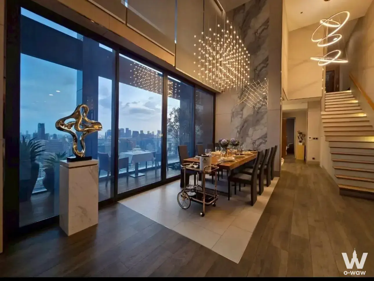 Condo with 4 bedrooms for rent at THE ESSE at SINGHA COMPLEX — photo 1 of 4