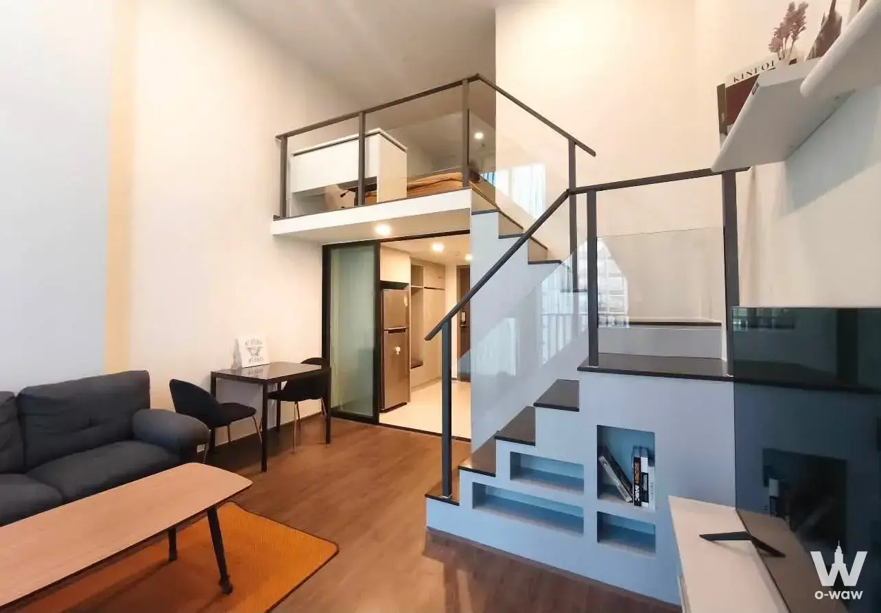 Condo with 1 bedroom for rent at KnightsBridge Space Rama 9 — photo 3 of 5