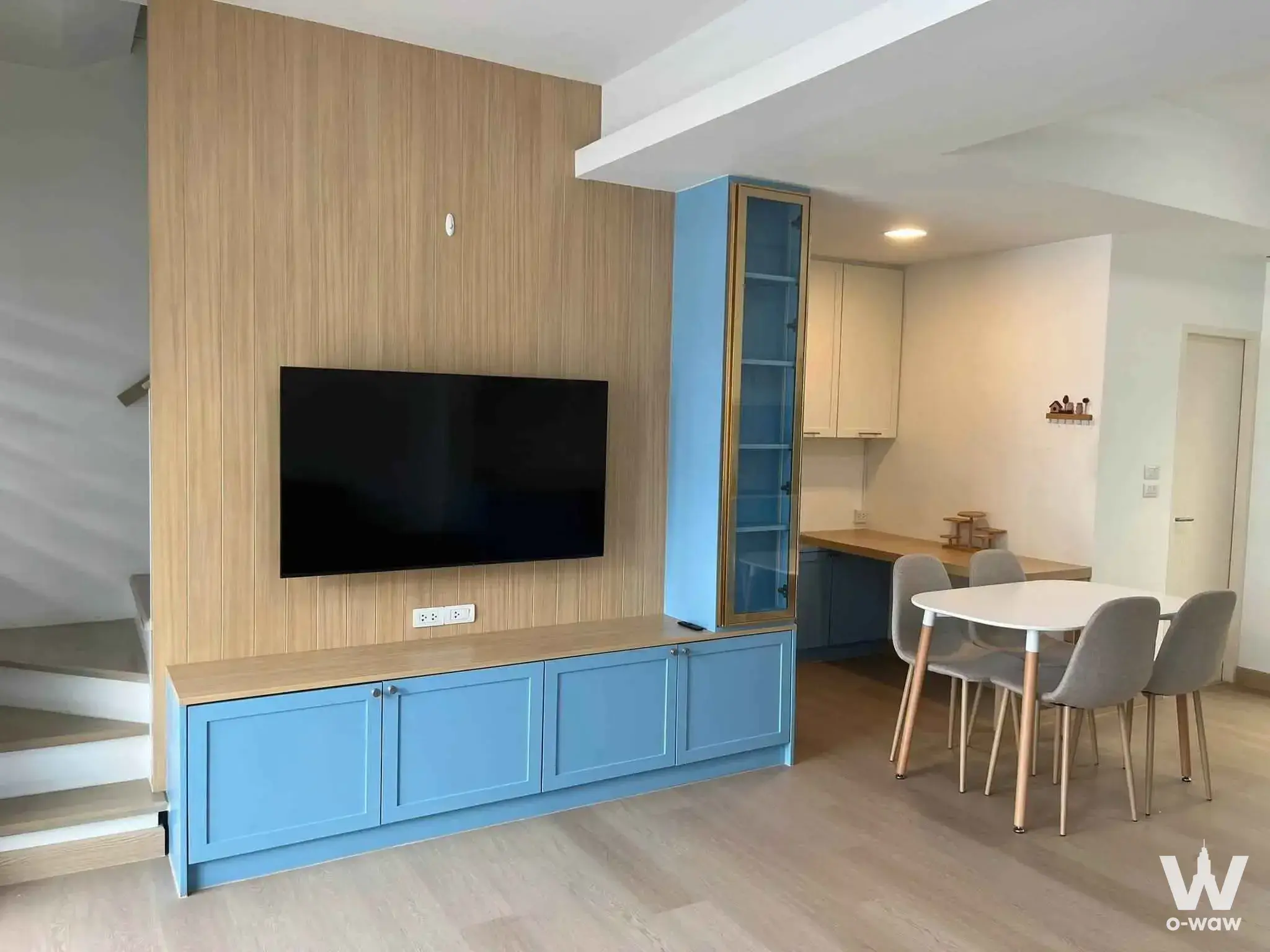 Townhouse with 2 bedrooms for rent at Indy1 Bangna Ramkhamhaeng 2 — photo 2 of 4
