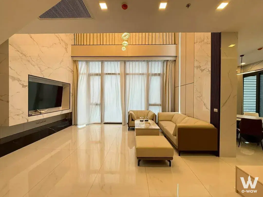 Condo with 4 bedrooms for rent at One9Five Asoke - Rama 9 — photo 2 of 5