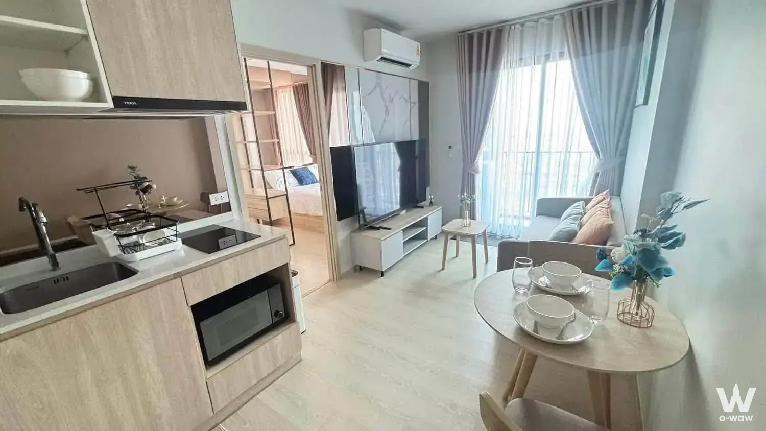 Condo with 1 bedroom for rent at Nue Mega Plus Bangna — photo 3 of 5