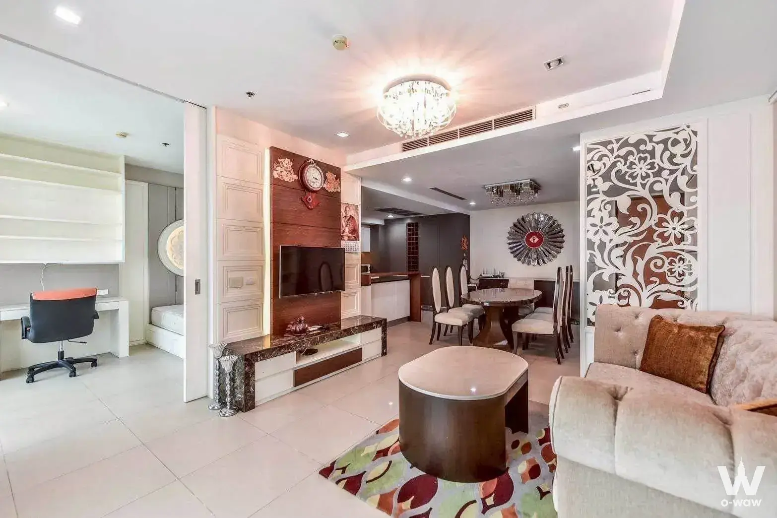 Condo with 2 bedrooms for rent at The River Condominium — photo 1 of 4