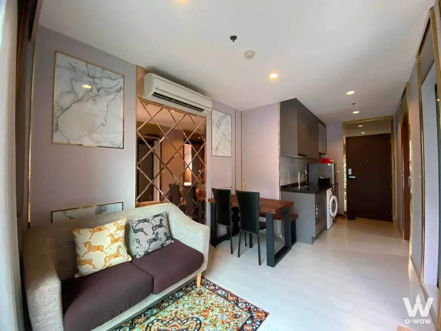Condo with 2 bedrooms for rent at RHYTHM Asoke 2 — photo 4 of 5