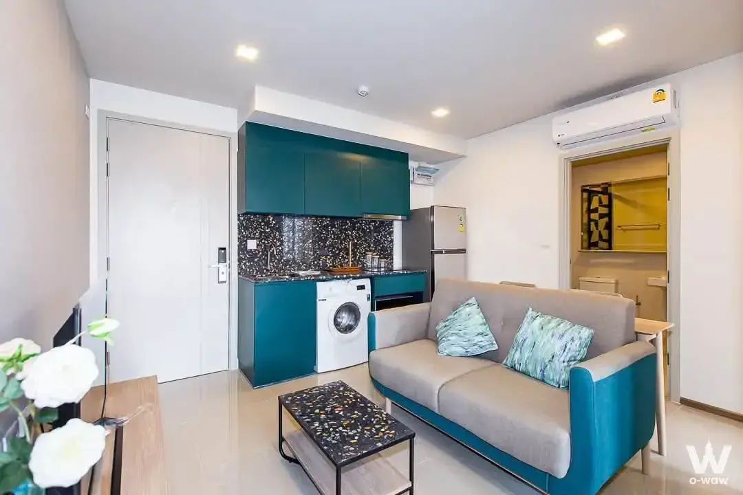 Condo with 2 bedrooms for rent at THE BASE Sukhumvit 50 — photo 2 of 5