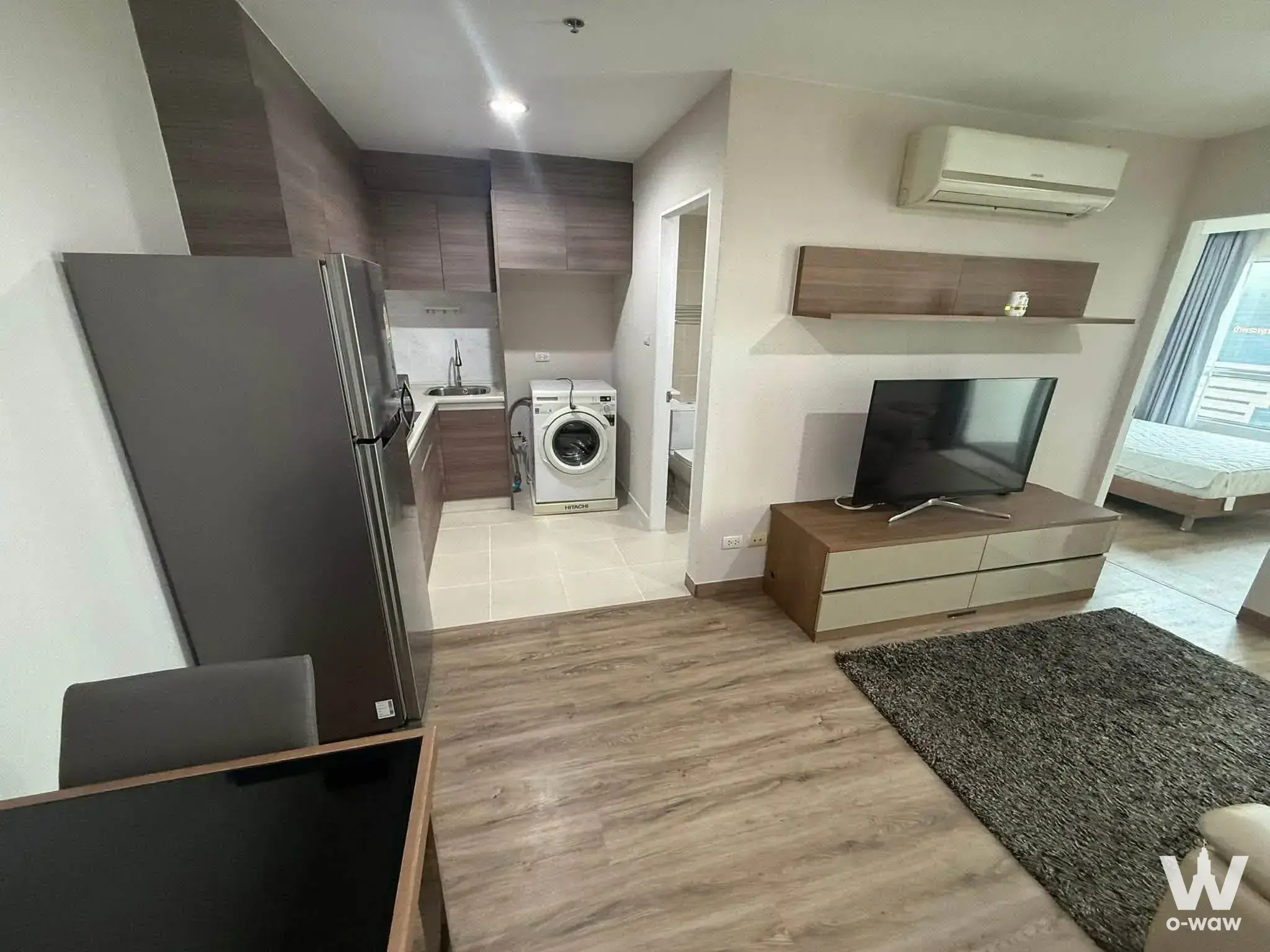 Condo with 1 bedroom for rent at Belle Grand Rama 9 — photo 3 of 5